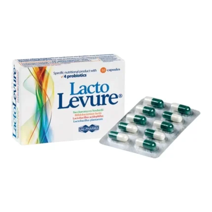 UNIPHARMA LACTO LEVURE με 4 προβιοτικά - 10 κάψουλες