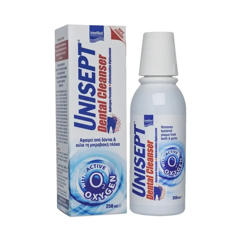 UNISEPT Dental Cleanser Στοματικό Διάλυμα με Ενεργό Οξυγόνο - 250ml