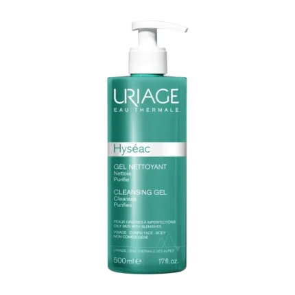 URIAGE Hyseac Gel Nettoyant Ζελ Καθαρισμού για πρόσωπο & σώμα - 500ml