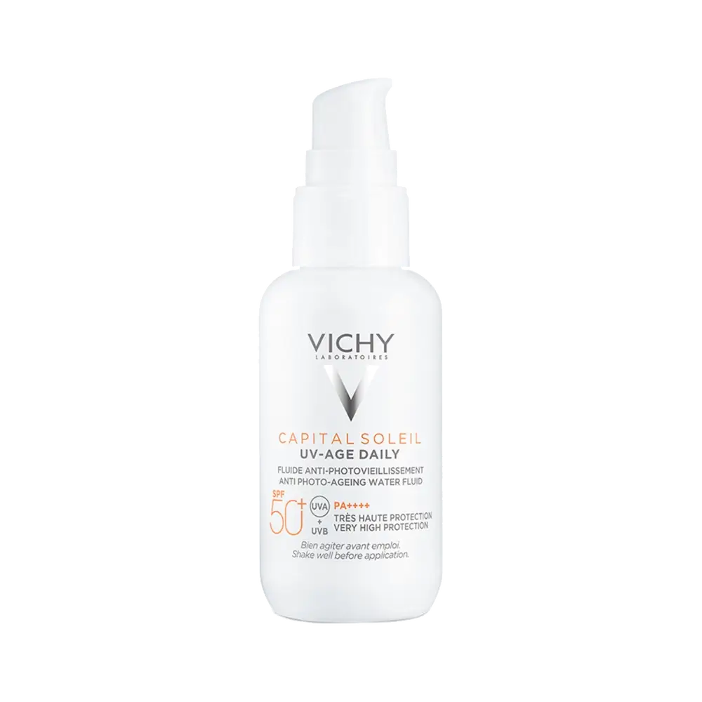 VICHY-UV-AGE-DAILY-SPF50-50ML (1) VICHY Capital Soleil UV Age Daily SPF50+ Αντηλιακή Κρέμα Προσώπου κατά της Φωτογήρανσης - 40ml