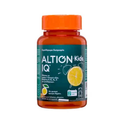 ALTION Kids IQ - 60 ζελεδάκια με άρωμα λεμόνι