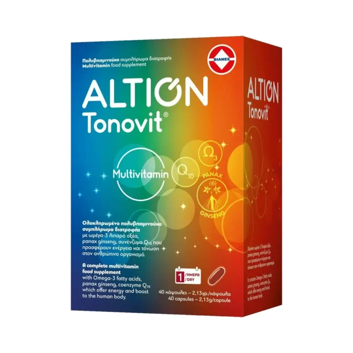 ALTION Tonovit Μultivitamin Πολυβιταμινούχο συμπλήρωμα - 40 κάψουλες