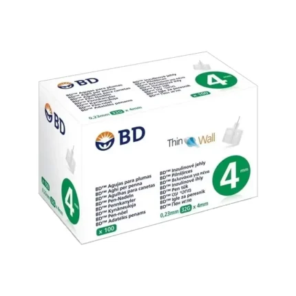 BD MICRO-FINE Βελόνες ινσουλίνης για πένα 32G 4MM 100τμχ