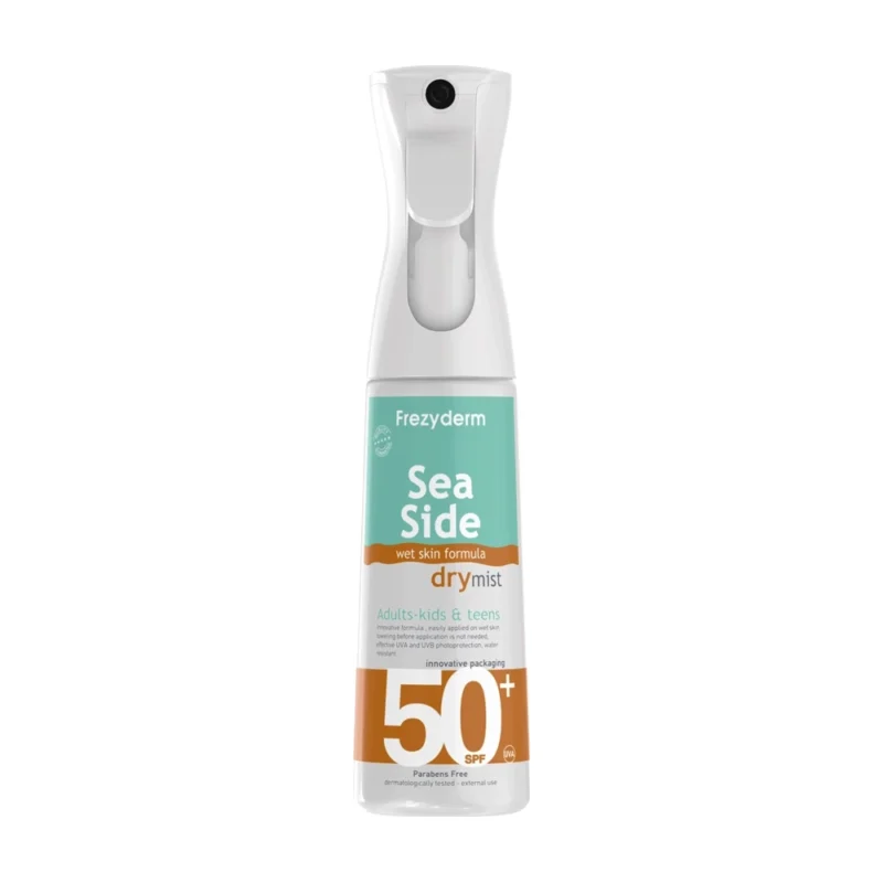 frezyderm sea side dry mist spf50 300ml
