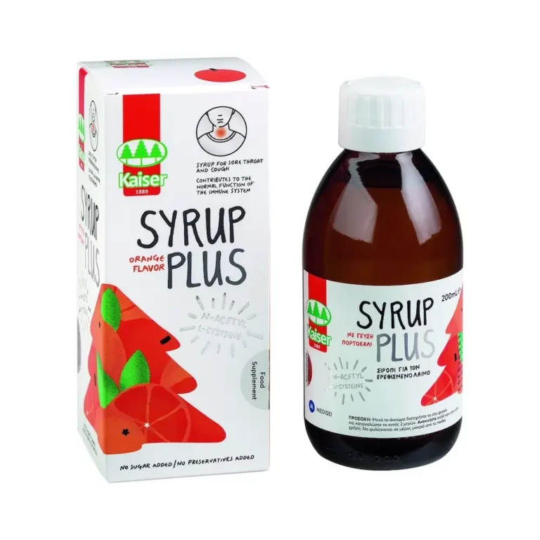 KAISER Syrup Plus Σιρόπι για Βήχα Ξηρό & Παραγωγικό - 200ml