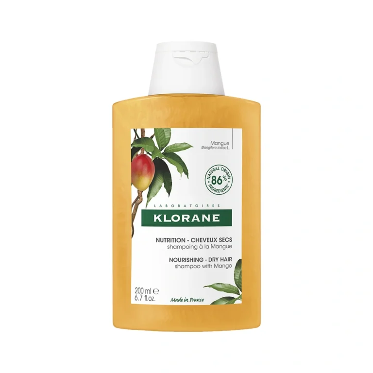 KLORANE Shampooing au Beure de Mangue Σαμπουάν για Ξηρά Μαλλιά με Μάνγκο - 200ml