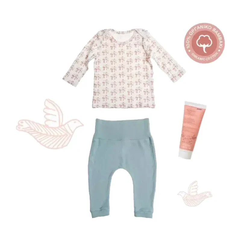 korres baby set wash dress 2 1