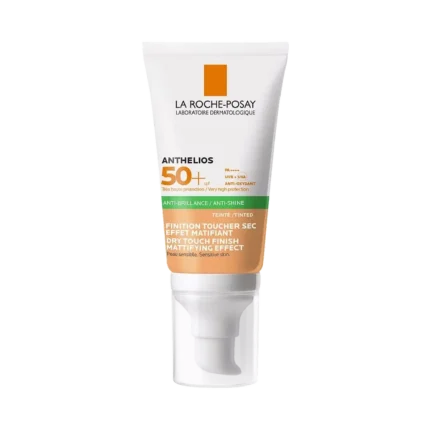 LA ROCHE POSAY ANTHELIOS Αντηλιακή Προσώπου Dry Touch SPF 50+ με Χρώμα - 50ml