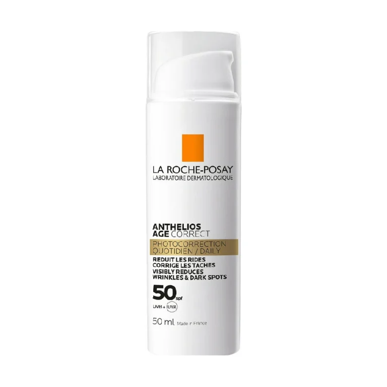 LA ROCHE POSAY Anthelios Age Correct Phytocorrection Daily Light Cream Αντηλιακή Αντιγηραντική Κρέμα Προσώπου SPF50 - 50ml