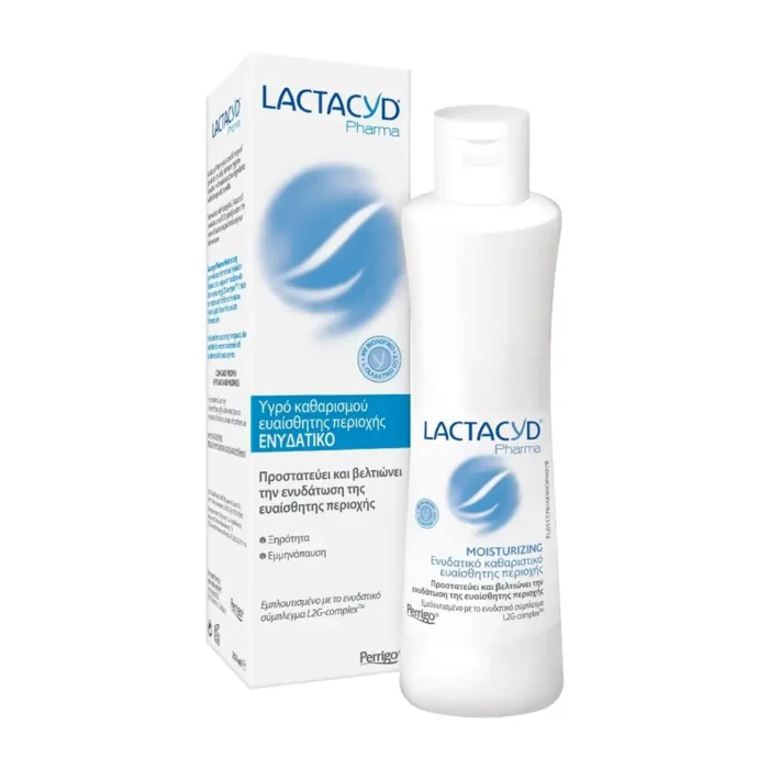 LACTACYD Pharma Moisturizing Υγρό Καθαρισμού Ενυδατικό - 250 ml - Image 1