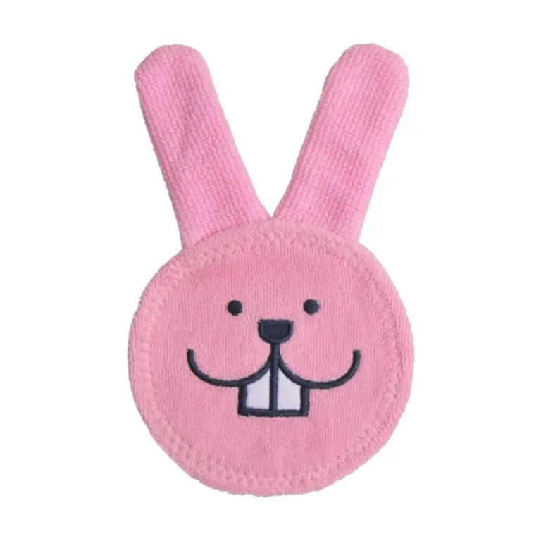 MAM Oral Care Rabbit Γάντι Καθαρισμού για Παιδικά Δοντάκια Ροζ - 1 τεμάχιο