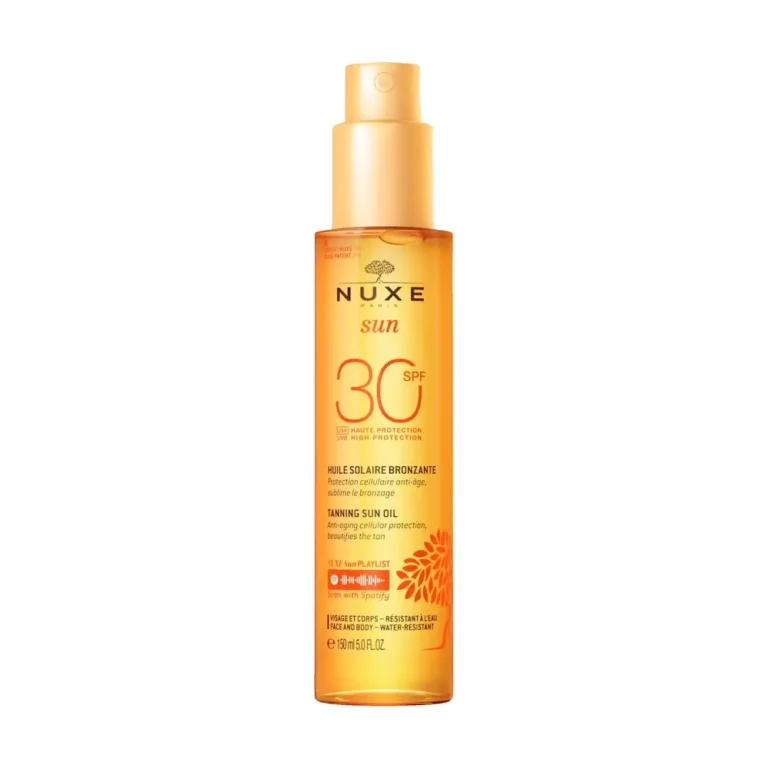 NUXE SUN Huile Bronzante SPF 30 Λάδι Μαυρίσματος Προσώπου-Σώματος - 150ml