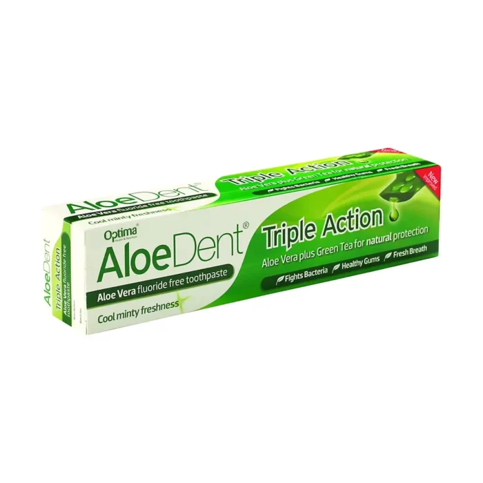 optima aloe dent triple action toothpaste 100ml 1