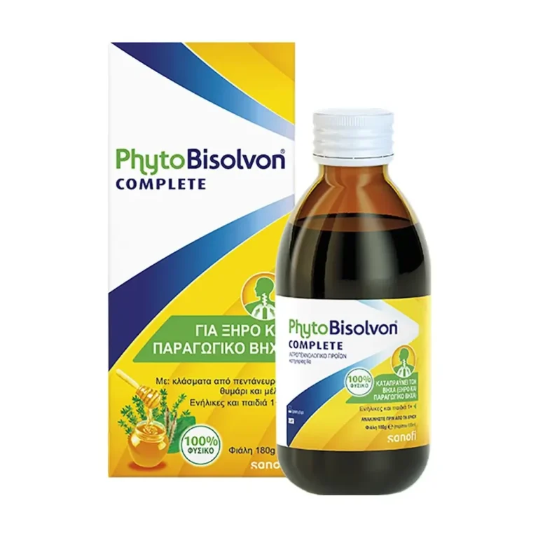 BOEHRINGER PhytoBisolvon Complete Σιρόπι για ξηρό & παραγωγικό βήχα - 180gr