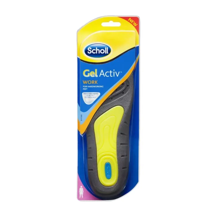 SCHOLL GEL ACTIV Work Γυναικείοι Πάτοι (Νο37-42) - 2 τεμάχια - Image 1