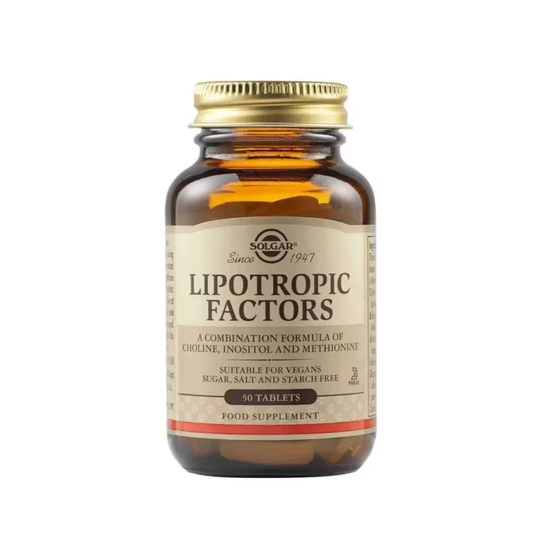 SOLGAR LIPOTROPIC FACTORS 50 TABS
