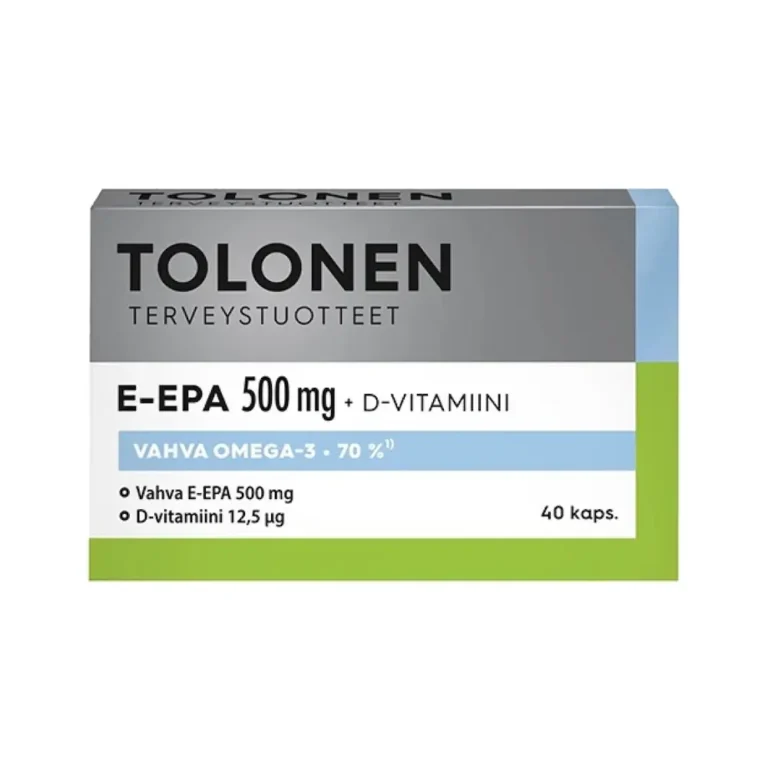 TRI TOLONEN E-EPA 500mg + D Vitamin - 40 κάψουλες