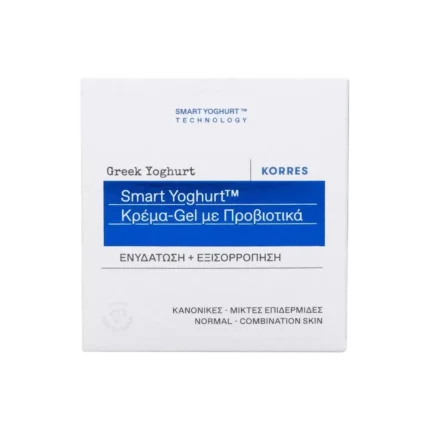 KORRES Smart Yoghurt Κρέμα-Gel Ενυδάτωσης με Προβιοτικά για Κανονικές / Μικτές Επιδερμίδες - 40ml
