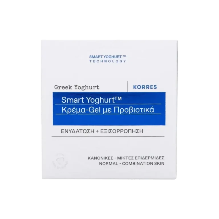KORRES Smart Yoghurt Κρέμα-Gel Ενυδάτωσης με Προβιοτικά για Κανονικές / Μικτές Επιδερμίδες - 40ml