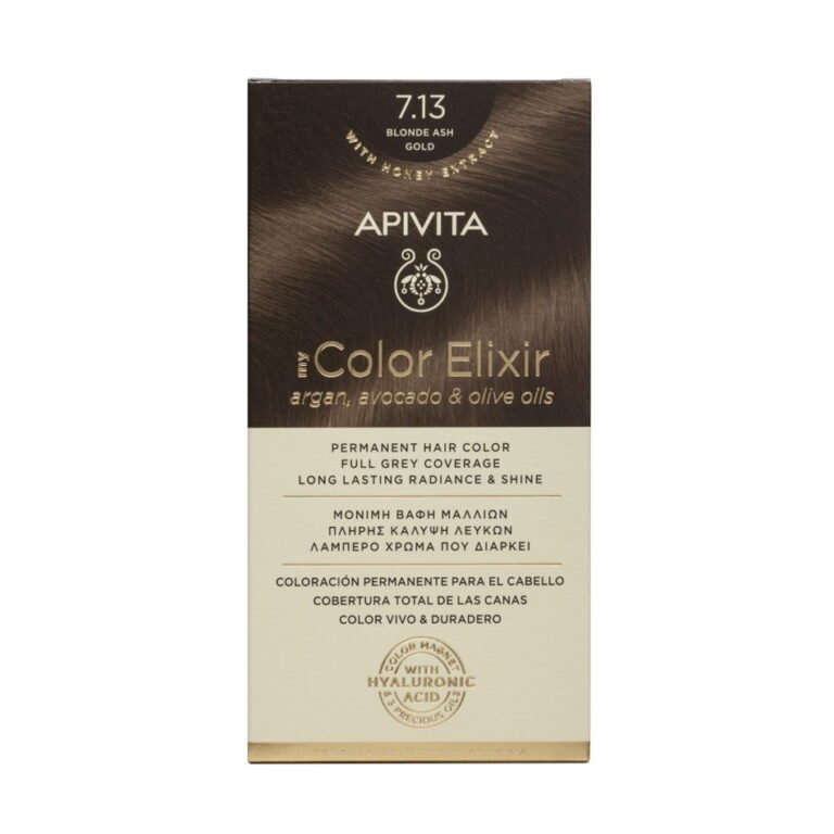 APIVITA Βαφή Μαλλιών My Color Elixir 7.13 ΞΑΝΘΟ ΣΑΝΤΡΕ ΜΕΛΙ (50+75ml)