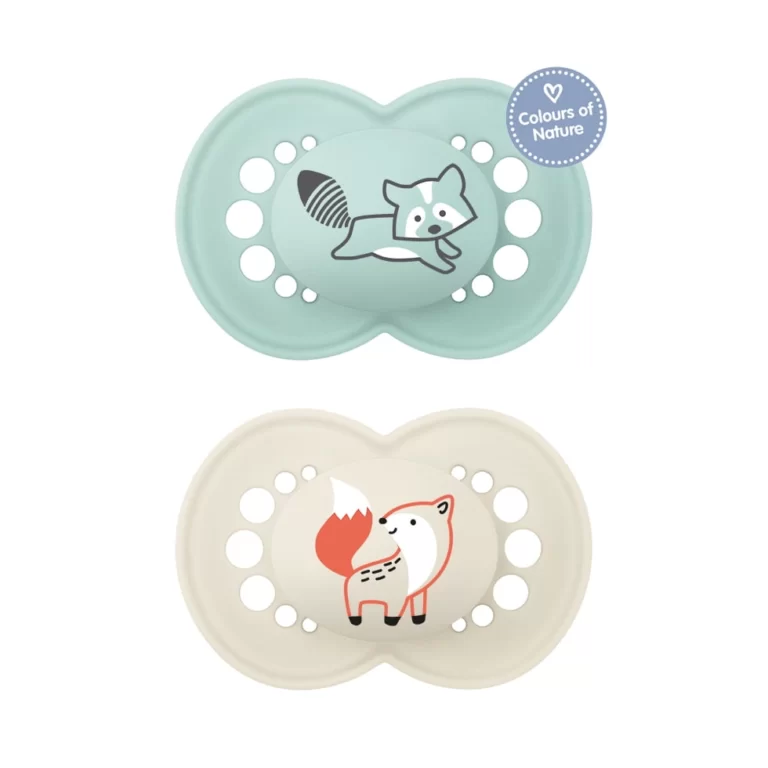 MAM Πιπίλα Σιλικόνης Original Skin Soft για μωρά 16+ μηνών - 2 τεμάχια