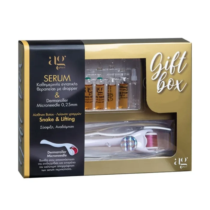 AG PHARMSNAKE LIFTING SERUM ROLLER GIFT BOX