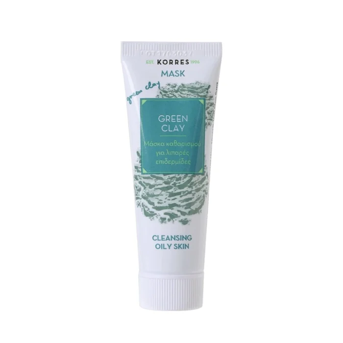 korres mask green clay πρασινη αργιλο