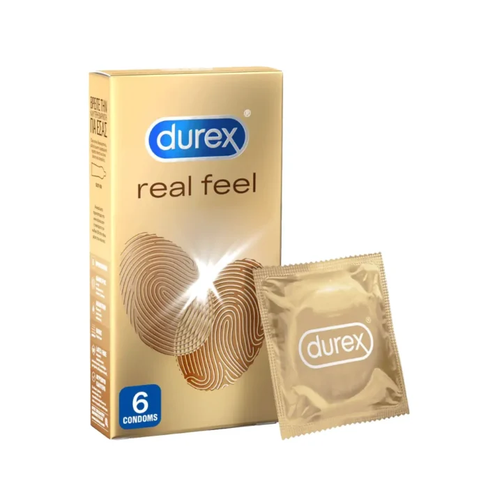 DUREX REAL FEEL 6 CONDOMS