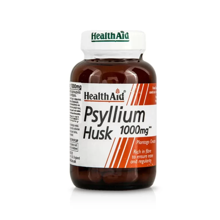 health aid psyllium husk 1000mg 60 caps