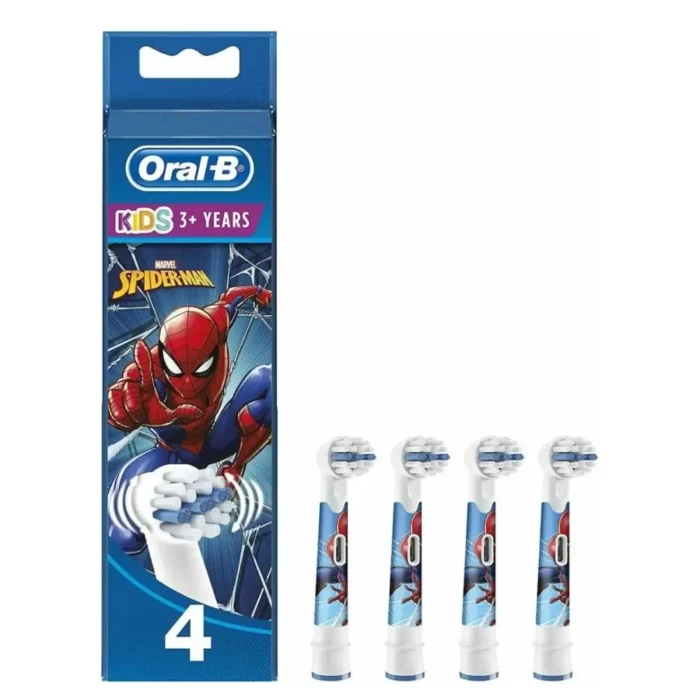 oral-b kids spiderman ανταλλακτικες κεφαλες