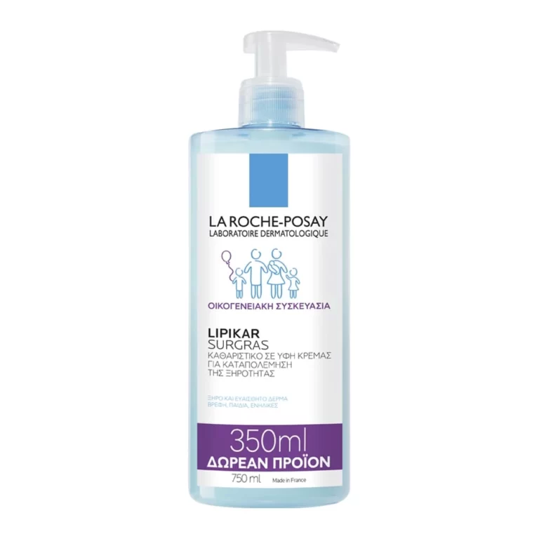 LA ROCHE POSAY LIPIKAR SURGRAS Douche-Creme - 750ml (300ml ΔΩΡΕΑΝ ΠΡΟΪΟΝ)
