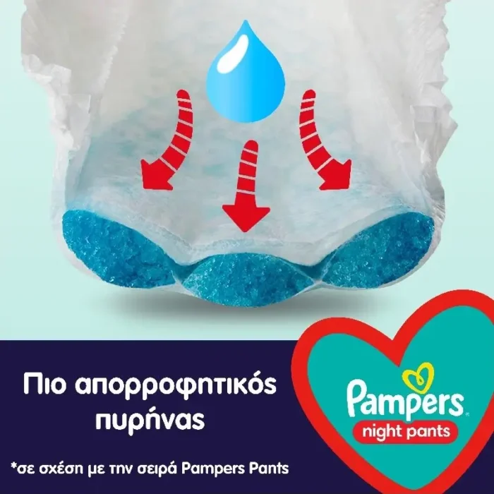 PAMPERS NIGHT PANTS NO5 22TEM 4