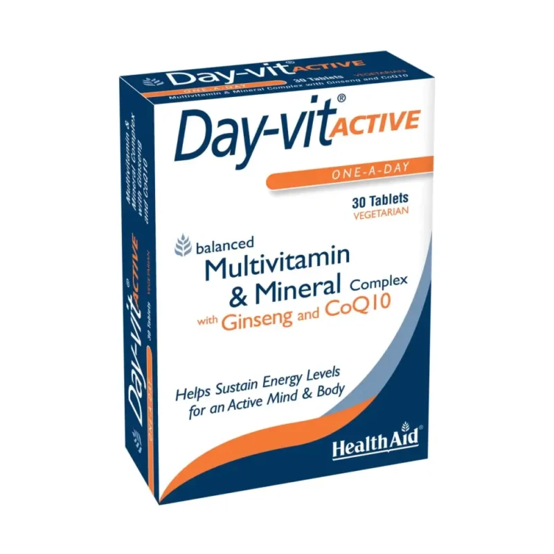 HEALTH AID DAY-VIT ACTIVE 30 TABS