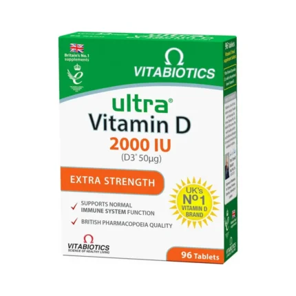 VITABIOTICS VITAMIN D 2000IU 96TABS