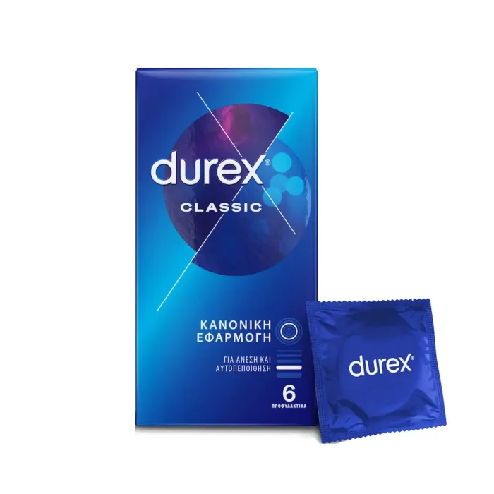DUREX CLASSIC ΠΡΟΦΥΛΑΚΤΙΚΑ 6 ΤΕΜΑΧΙΑ