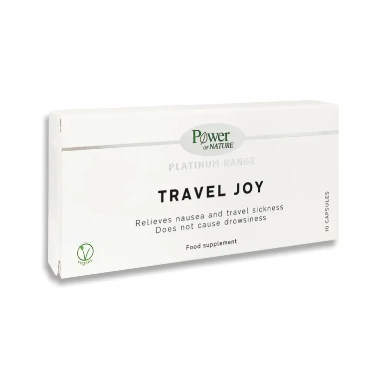 POWER OF NATURE Travel Joy για τη Ναυτία - 10 κάψουλες