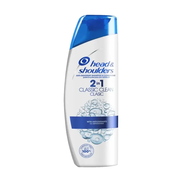 HEAD AND SHOULDERS 2 IN 2 SHAMPOO CLASSIC OCEAN 225ML 1