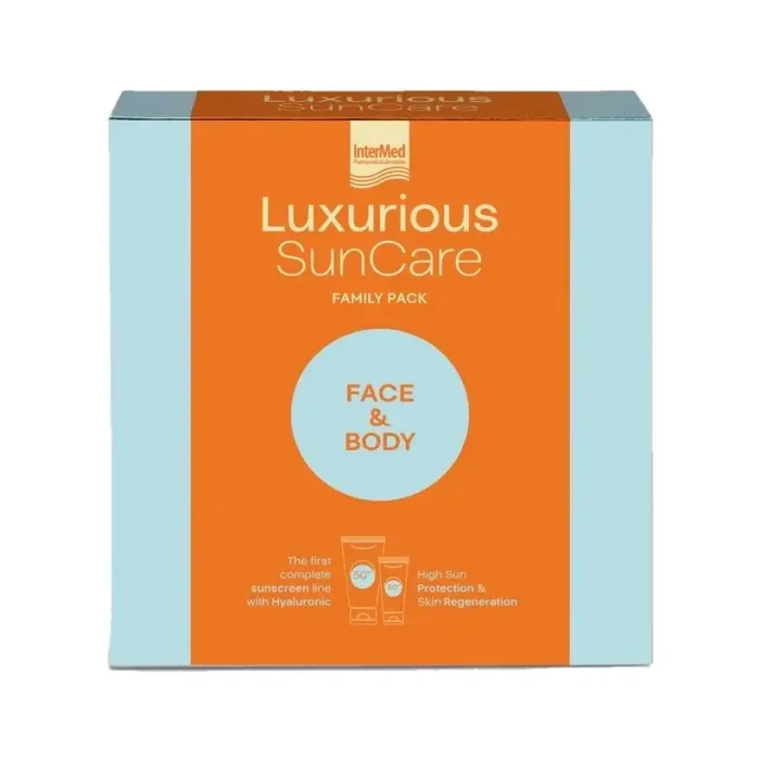 LUXURIOUS SUNCARE0FAMILY PACK FACEBODY 1