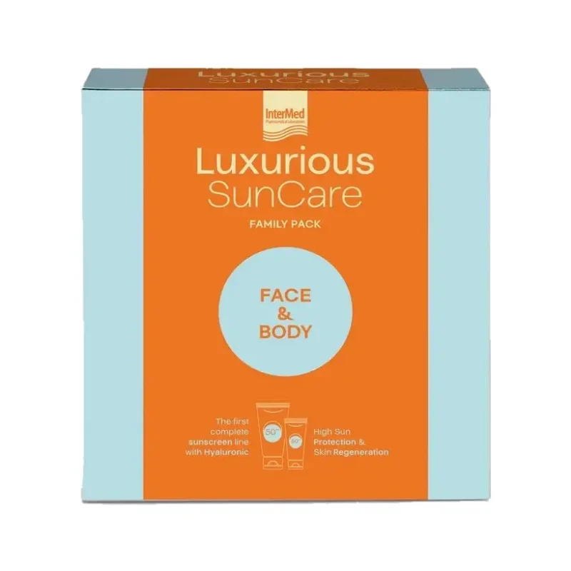 LUXURIOUS SUNCARE0FAMILY PACK FACEBODY 1