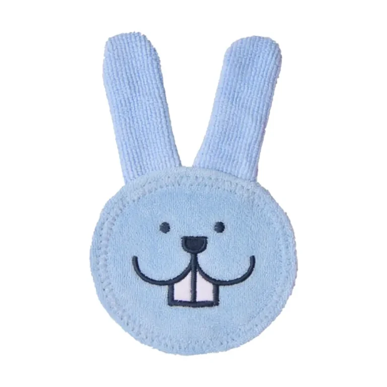 MAM Oral Care Rabbit Γάντι Καθαρισμού για Παιδικά Δοντάκια Γαλάζιο - 1 τεμάχιο