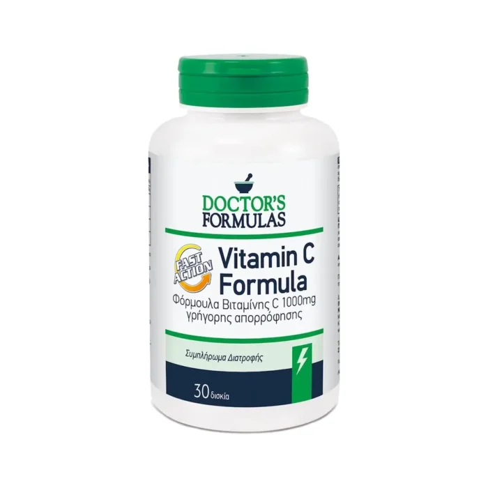 DOCTOR FORMULAS vitamin c formula fast action 30CAPS 1