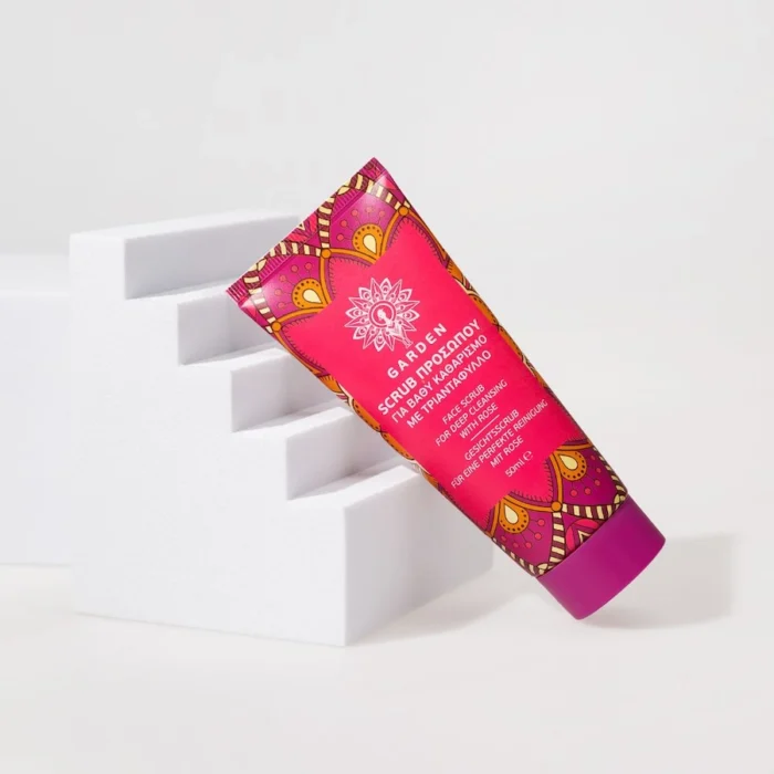 GARDEN Face Scrub Youthful Rose - 50ml - Image 2