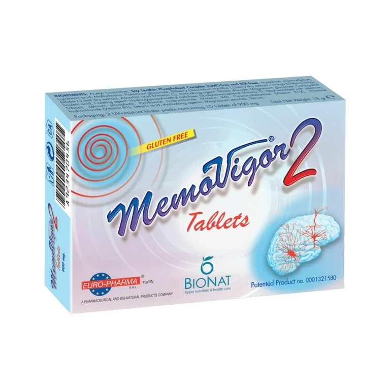 BIONAT Memovigor 2 Βοήθημα για τη Μνήμη - 20 δισκία