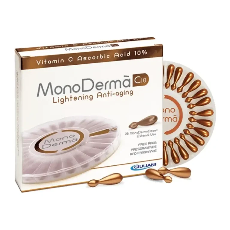MONODERMA C10 Καθαρή Βιταμίνη C σε Μονοδόσεις Προσώπου- 28 αμπούλες