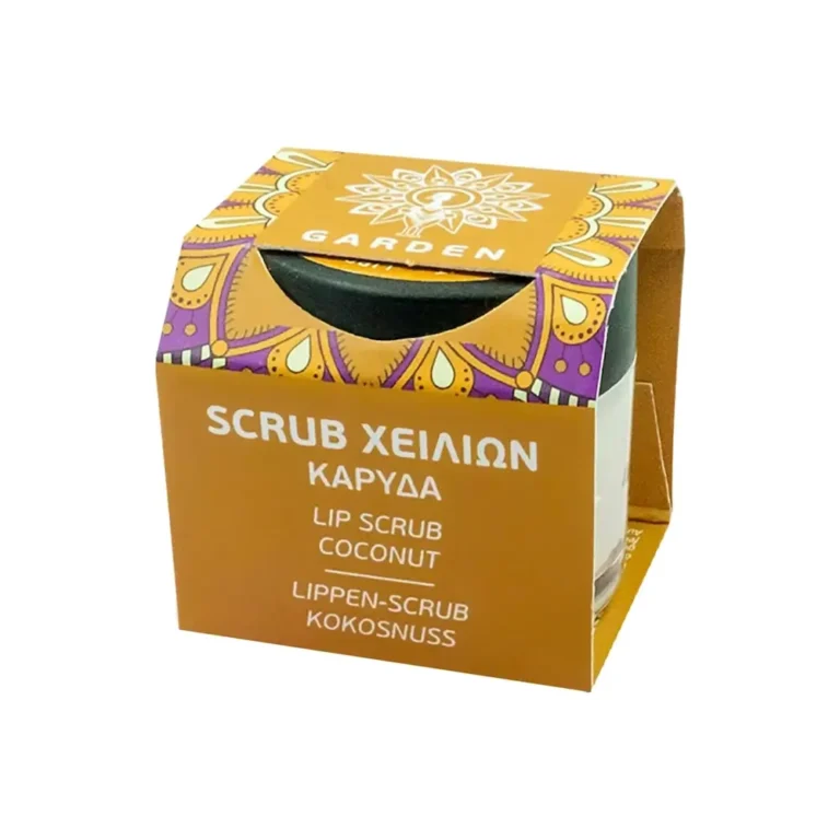 GARDEN Lip Scrub Coconut Απολεπιστικό Χειλιών - 12gr
