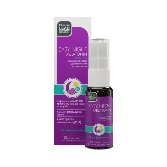 pharmalead easy night melatonin spray 1