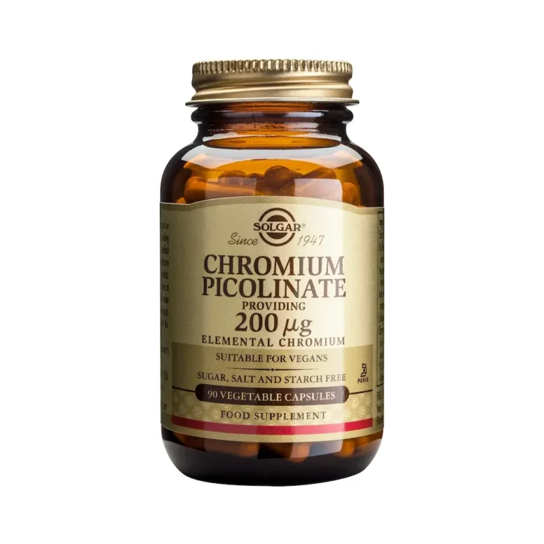 SOLGAR Chromium Picolinate 200μg - 90 φυτικές κάψουλες