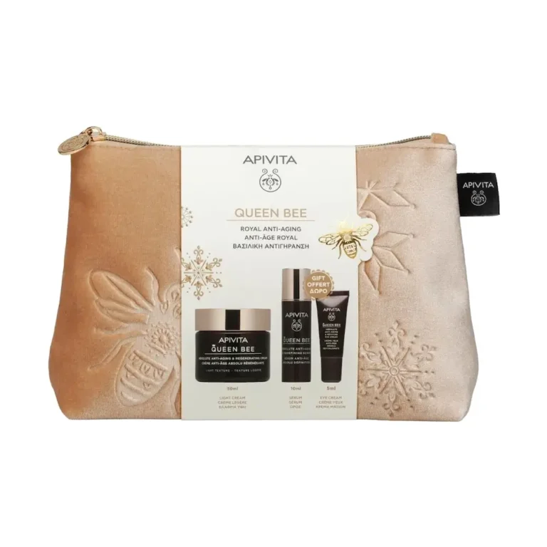 APIVITA Queen Bee Κρέμα Ελαφριάς Υφής (50ml) + Serum (10ml) + Κρέμα Ματιών (5ml) ΠΡΟΣΦΟΡΑ ΣΕ ΝΕΣΕΣΕΡ
