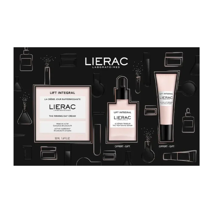 LIERAC Lift Integral Συσφιγκτική Κρέμα Ημέρας (50ml) + Serum Προσώπου (15ml) + Κρέμα Ματιών (7.5ml) ΠΑΚΕΤΟ ΠΡΟΣΦΟΡΑΣ - Image 1