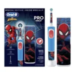 ORAL-B PRO KIDS 3+ Ηλεκτρική Οδοντόβουρτσα SPIDERMAN με ΘΗΚΗ ΜΕΤΑΦΟΡΑΣ ΔΩΡΟ (1 τεμάχιο) - Image 2